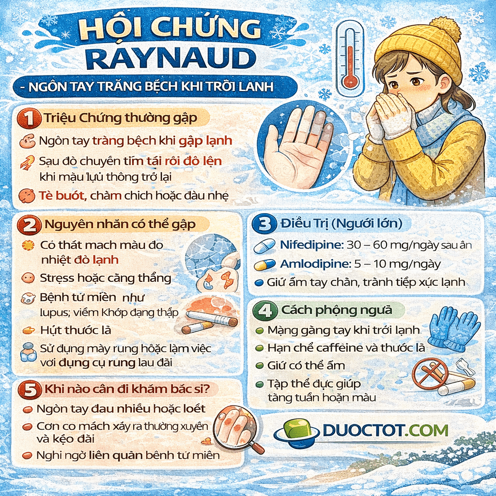 HỘI CHỨNG RAYNAUD HỘI CHỨNG RAYNAUD